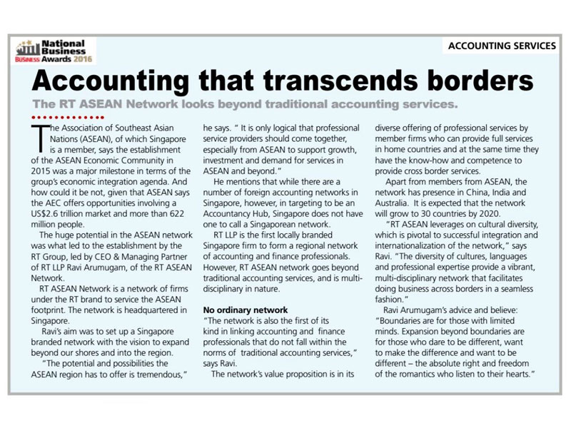 Singapore Business Review 2016