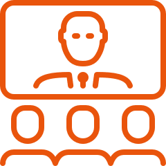 digital boardroom icon