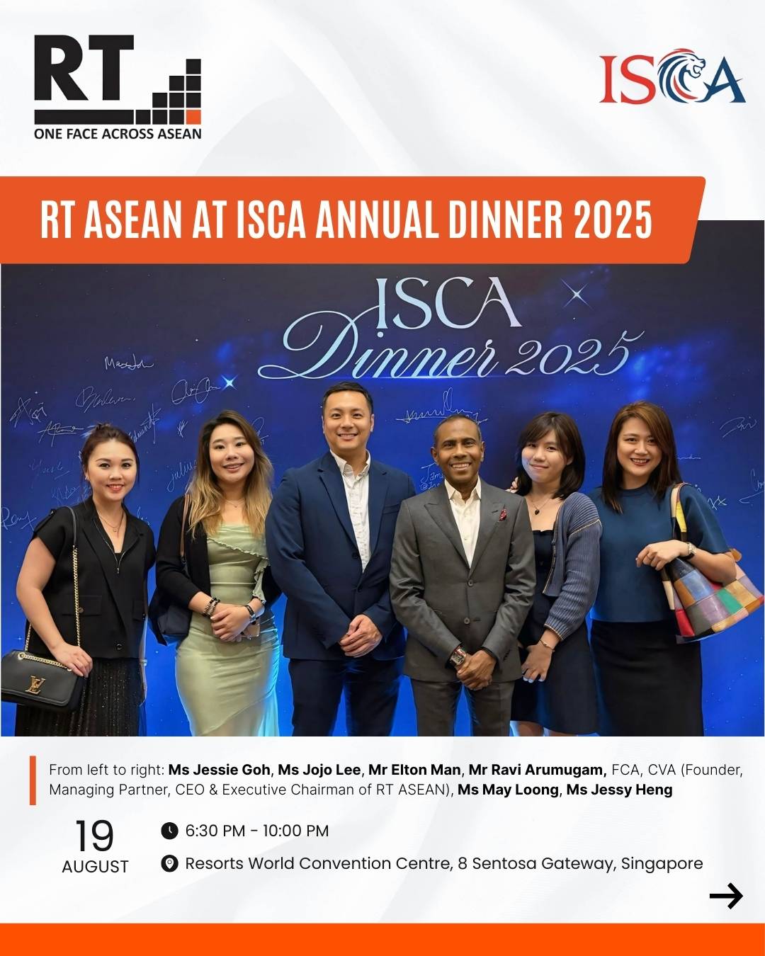 1 ISCA Annual Dinner