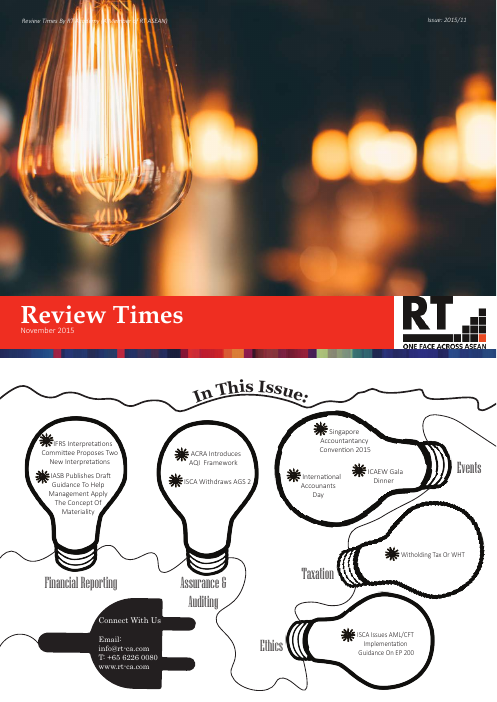 Review Times November 2015 cover