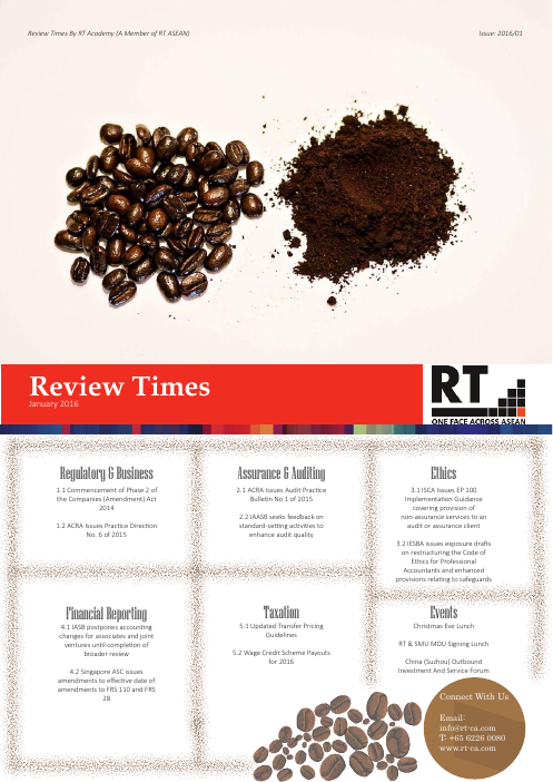 Review Times January 2016 cover