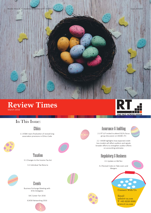 Review Times March 2016 cover