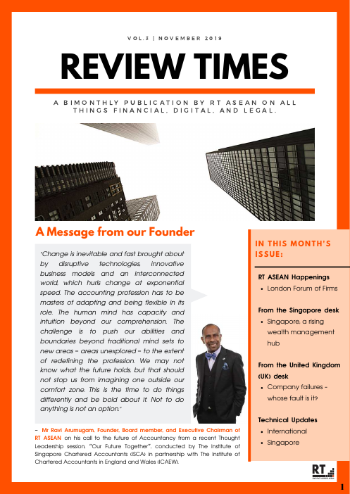 Review Times November 2019 cover